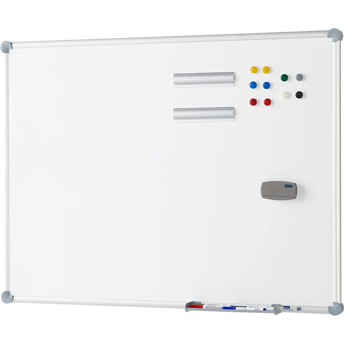 Kit complet tableau blanc MAULpro Whiteboard 2000, L 900 x H 600 mm + accessoires pour tableau blanc Set 3