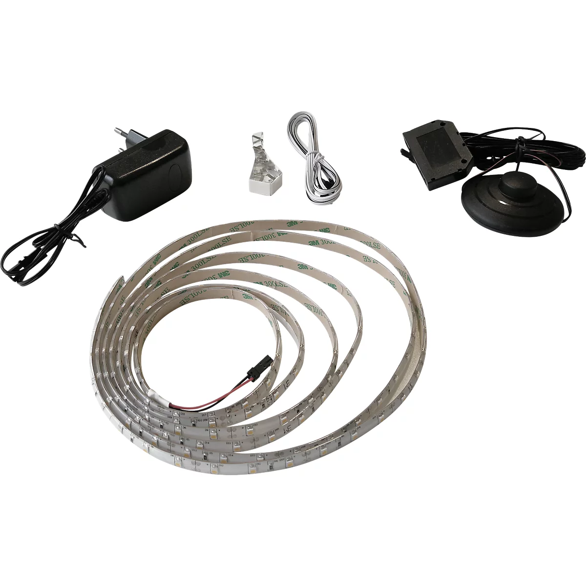 Kit d'éclairage 2500 pour comptoir Faro, rampe d'éclairage à LED, 2500 mm