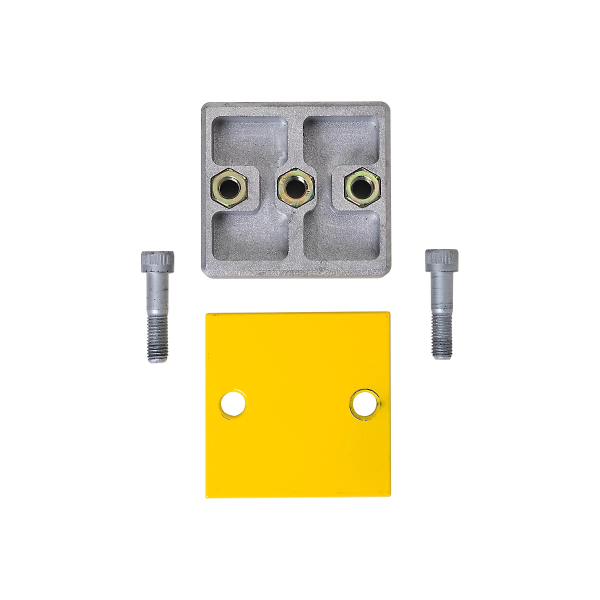 Kit d'extension, pour barrière de protection, jaune