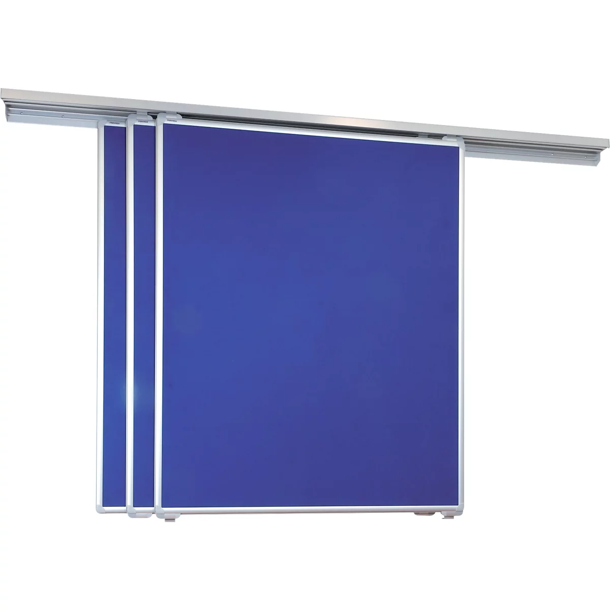 Kit de patins universels Franken, pour tous les tableaux PRO &amp; rail mural 3 canaux, y compris entretoises