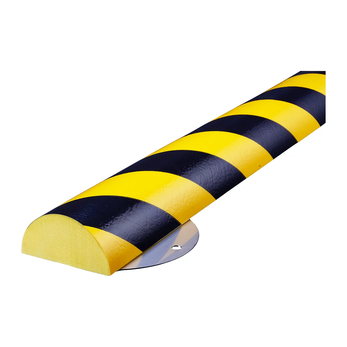 Kit de protection murale, type C+, unité de 1 m, jaune/noir