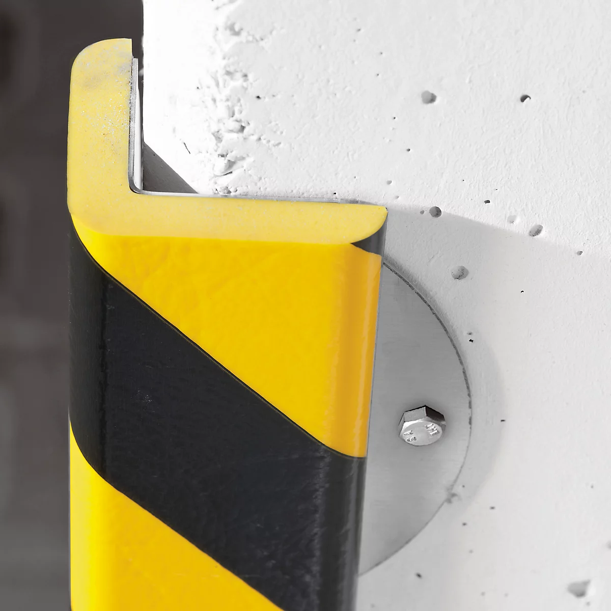 Kit de protection murale, type H+, unité de 0,5 m, jaune/noir
