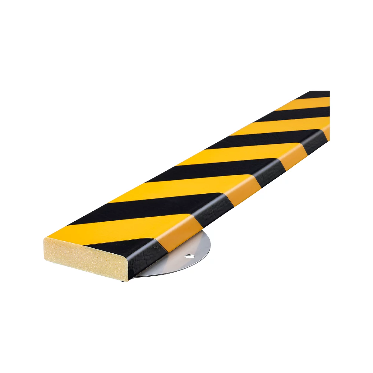 Kit de protection murale, type S, unité de 1 m, jaune/noir