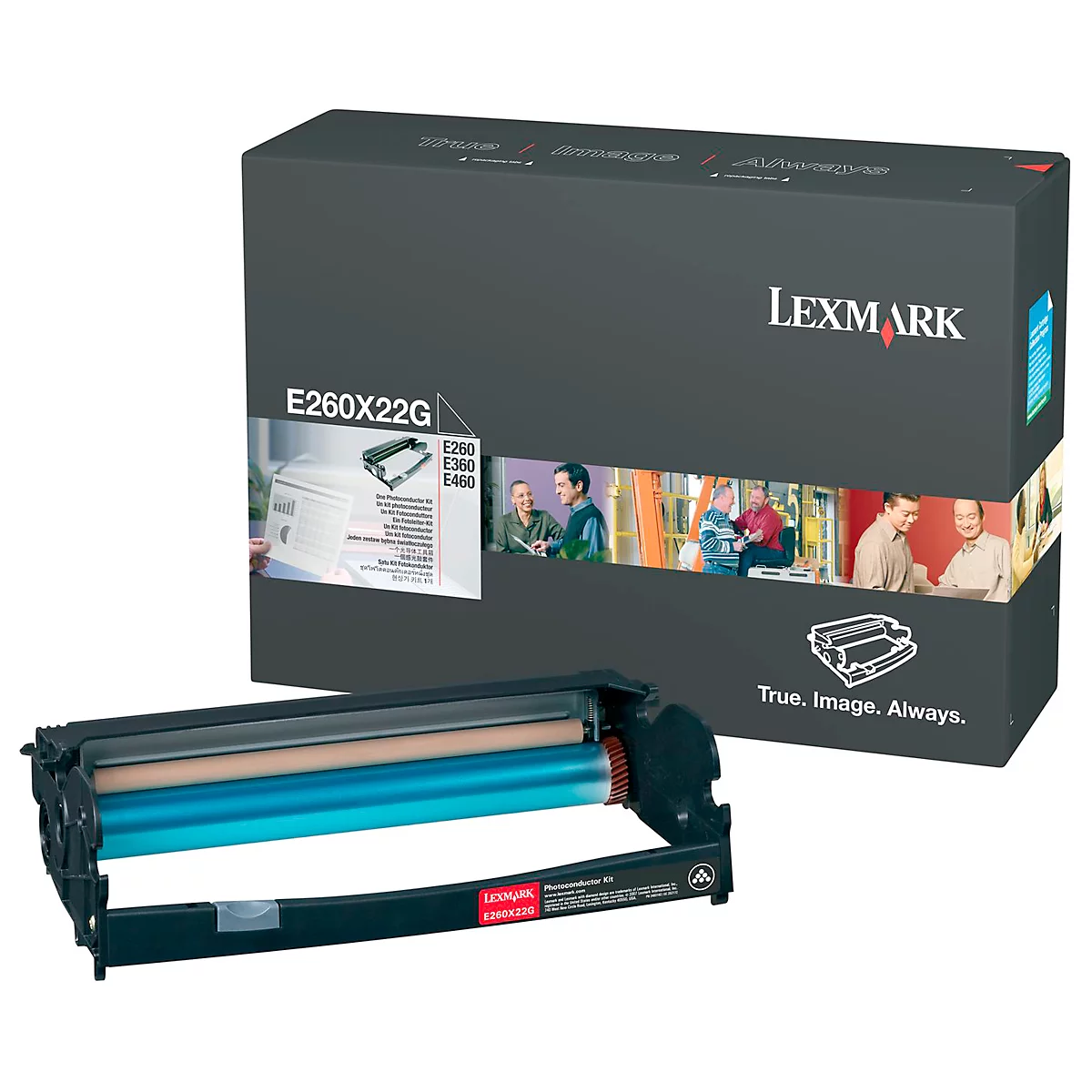 Kit tambour original E260X22G Lexmark, 30000 pages