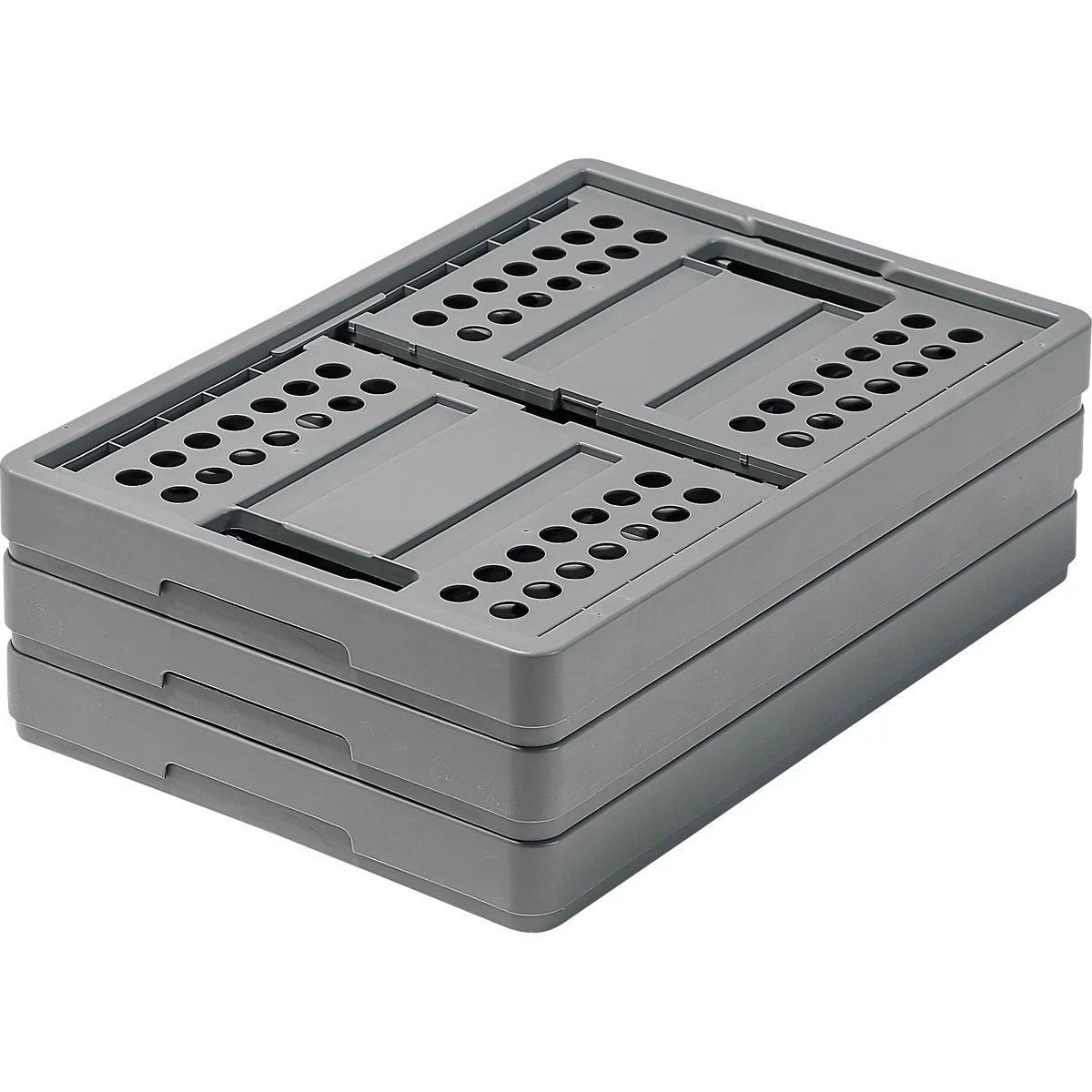 Klappbox für Klappmobil CLAX, 46 l, grau/schwarz