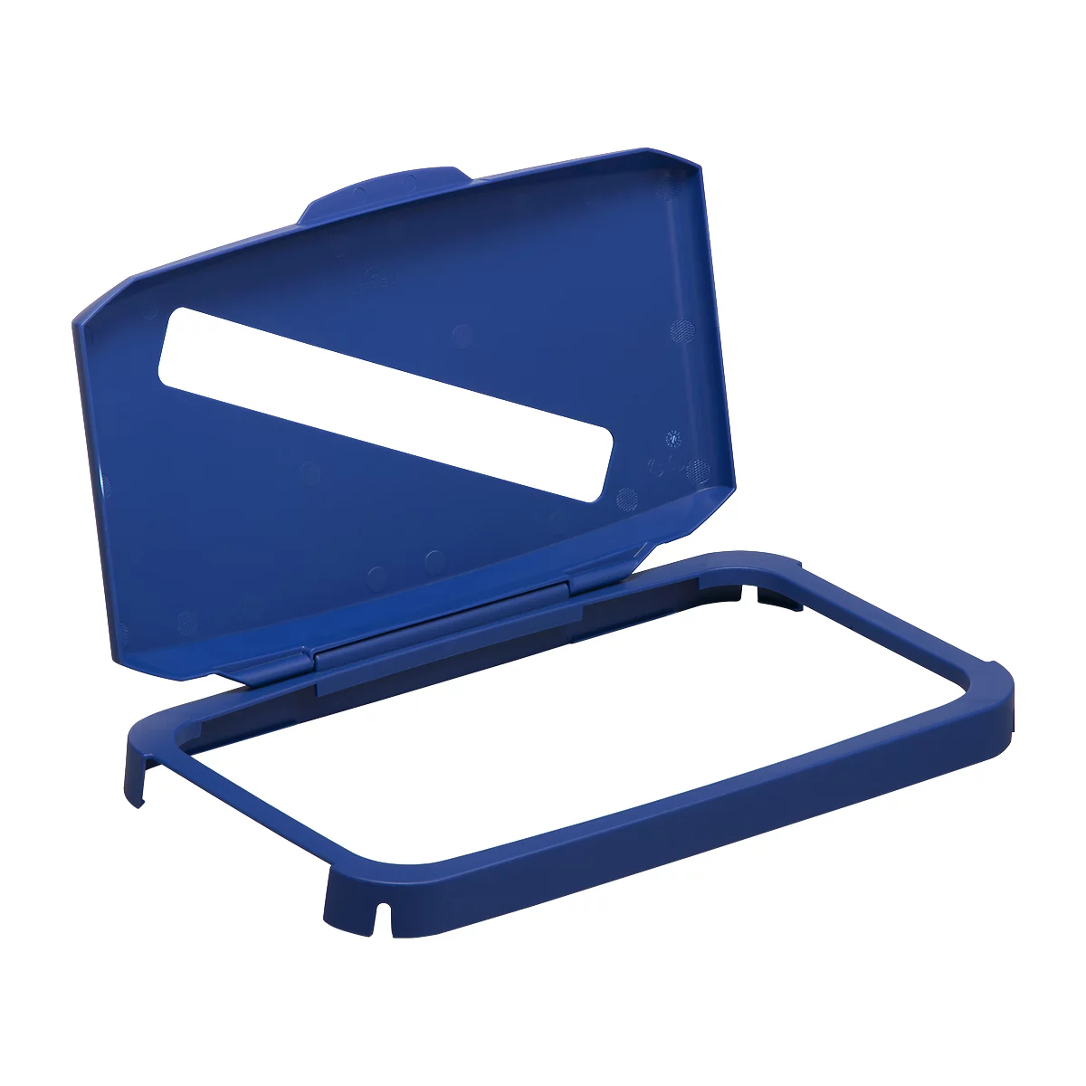 Klappdeckel voor afvalverzamelbak voor recycleerbaar afval DURABIN® 60 liter - met inwerpgleuf