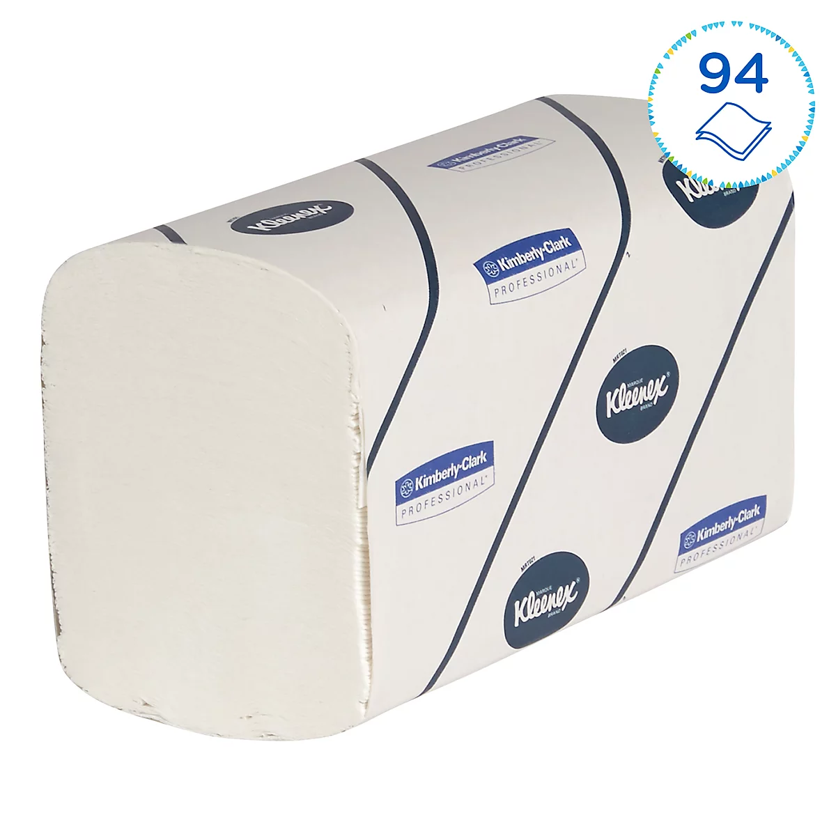 Kleenex® Handdoekjes Ultra 6772, 2-laags, interfold, 30 pakjes á 94 handdoekjes, wit