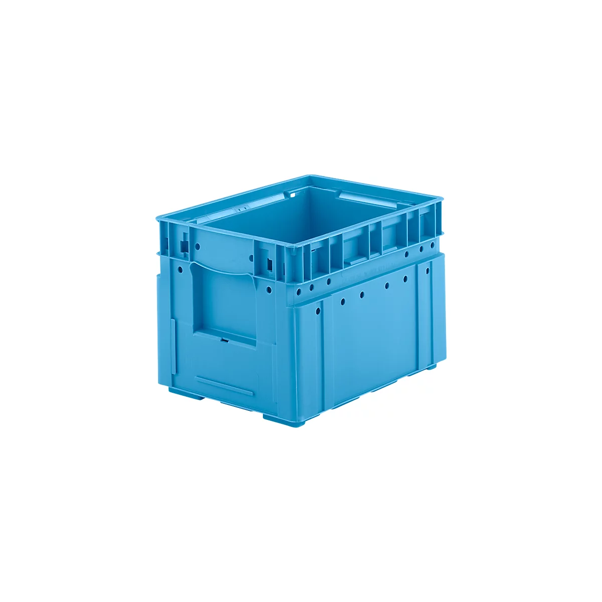 Kleinladungsträger C-KLT 4328, Polypropylen, B 400 x T 300 mm, bis 50 kg, hellblau