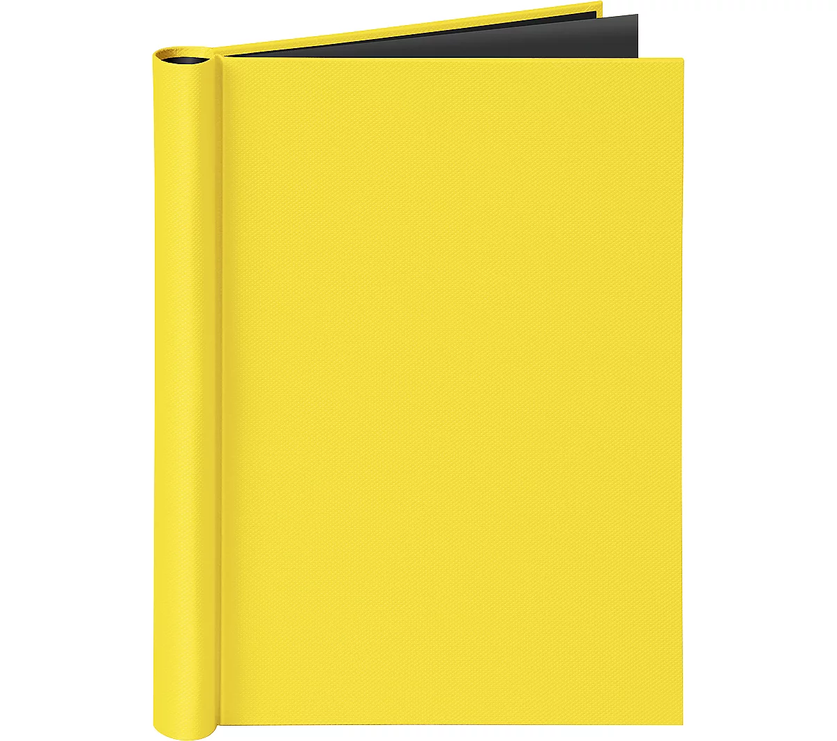 Klemmbinder VELOCOLOR®, für Formate DIN A4, mit Klemmfeder, max. 150 Blatt, gelb