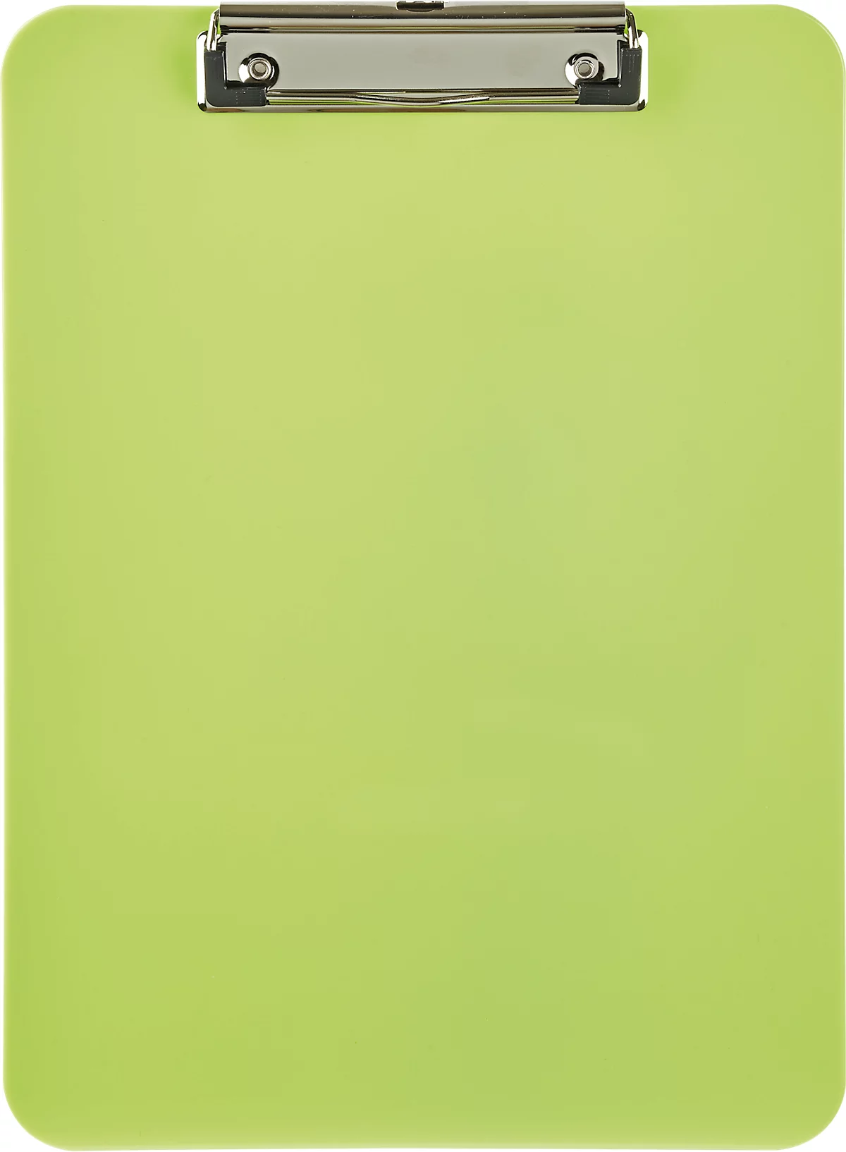 Klemmbrett MAUL, DIN A4, mit Aufhängeöse, 318 x 226 x 15 mm, Kunststoff, lime