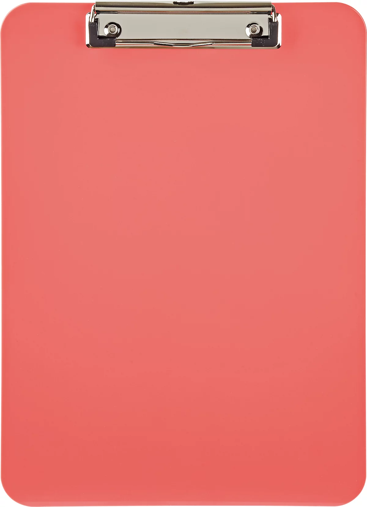Klemmbrett MAUL, DIN A4, mit Aufhängeöse, 318 x 226 x 15 mm, Kunststoff, rosé