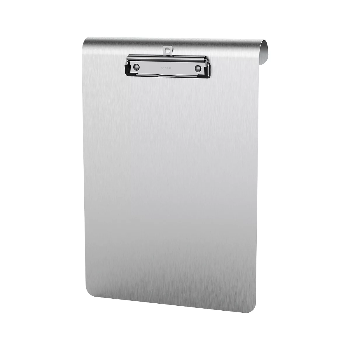 Klemmbrett Maul MAULmedic Format A4 , Klemmweite 8 mm, Aluminium, auch zum Aufhängen, hoch