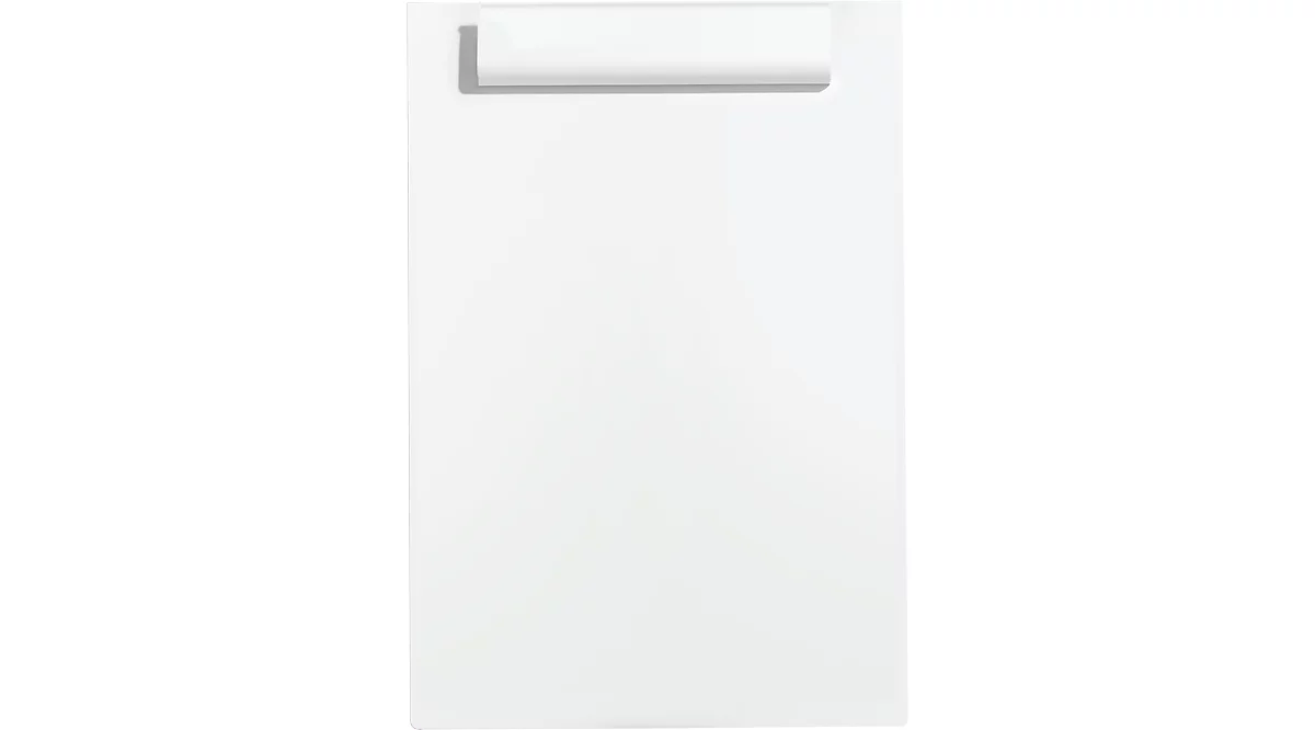 Klemmbrett MAUL, mit Aufhängöse, DIN A4 hoch, B 220 x H 330 mm, Kunststoff, weiß