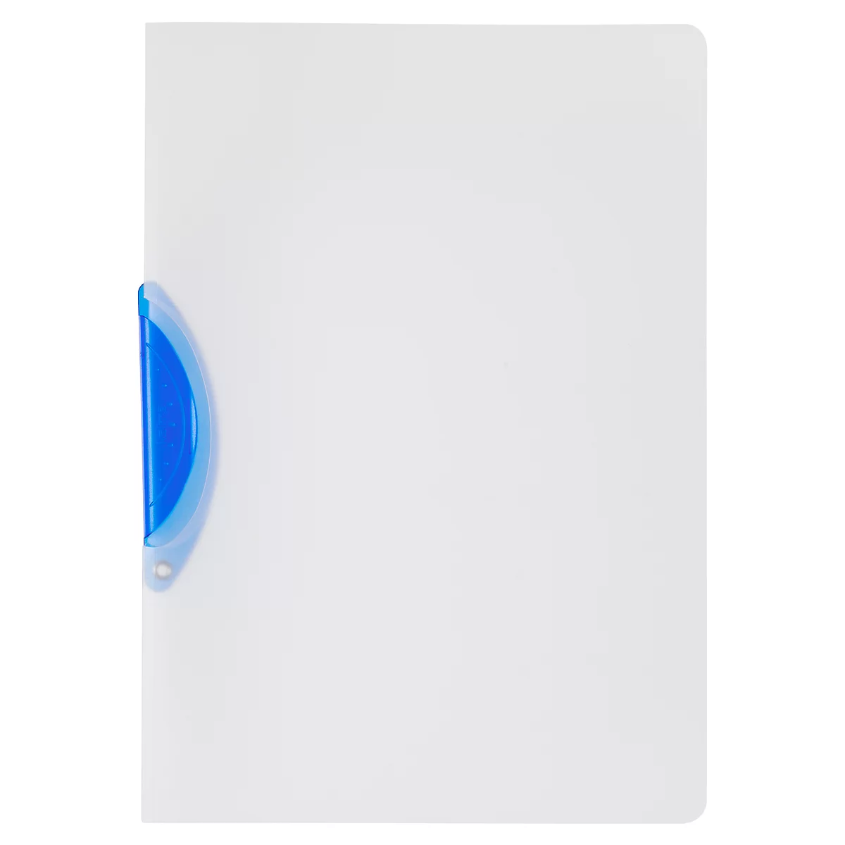 Klemmhefter Kolma Easy Plus Ergo, A4, KolmaFlex, transparent, blau