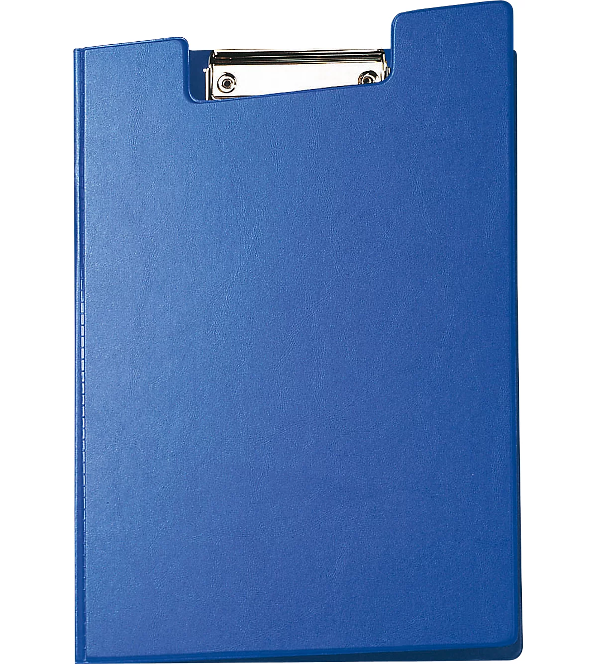 Klemmmappe MAUL, DIN A4, mit Metallklammer, Stiftehalter, 319 x 229 x 13 mm, Karton mit Folienüberzug, blau