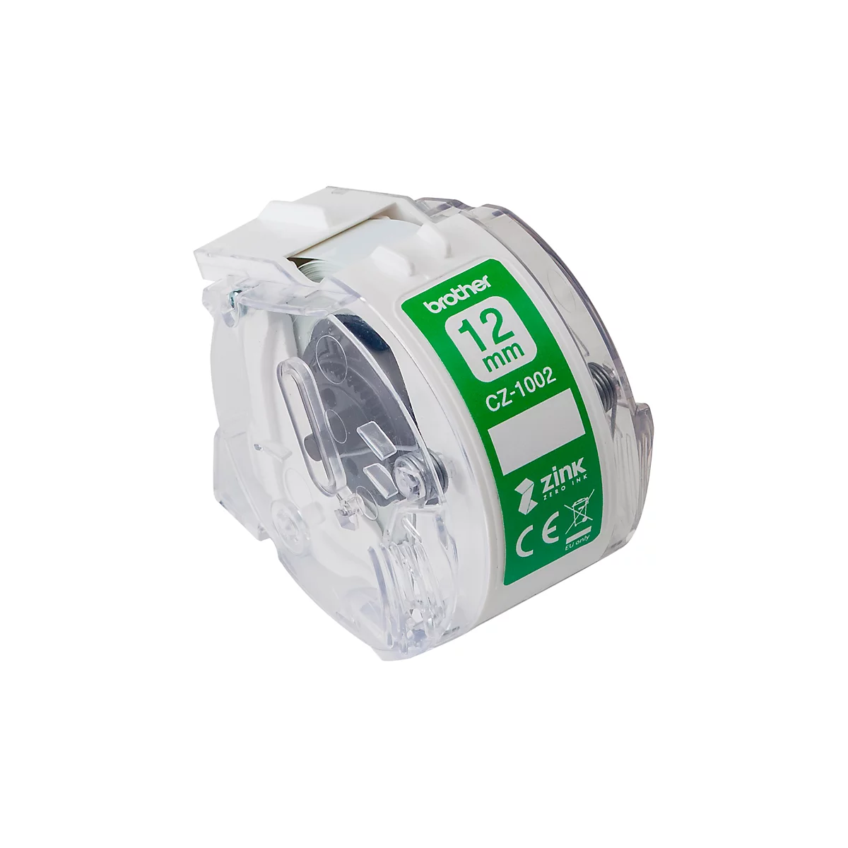 Kleur-etiketrollen voor Brother VC-500W, zelfklevend, L 5000 mm x B 12 mm