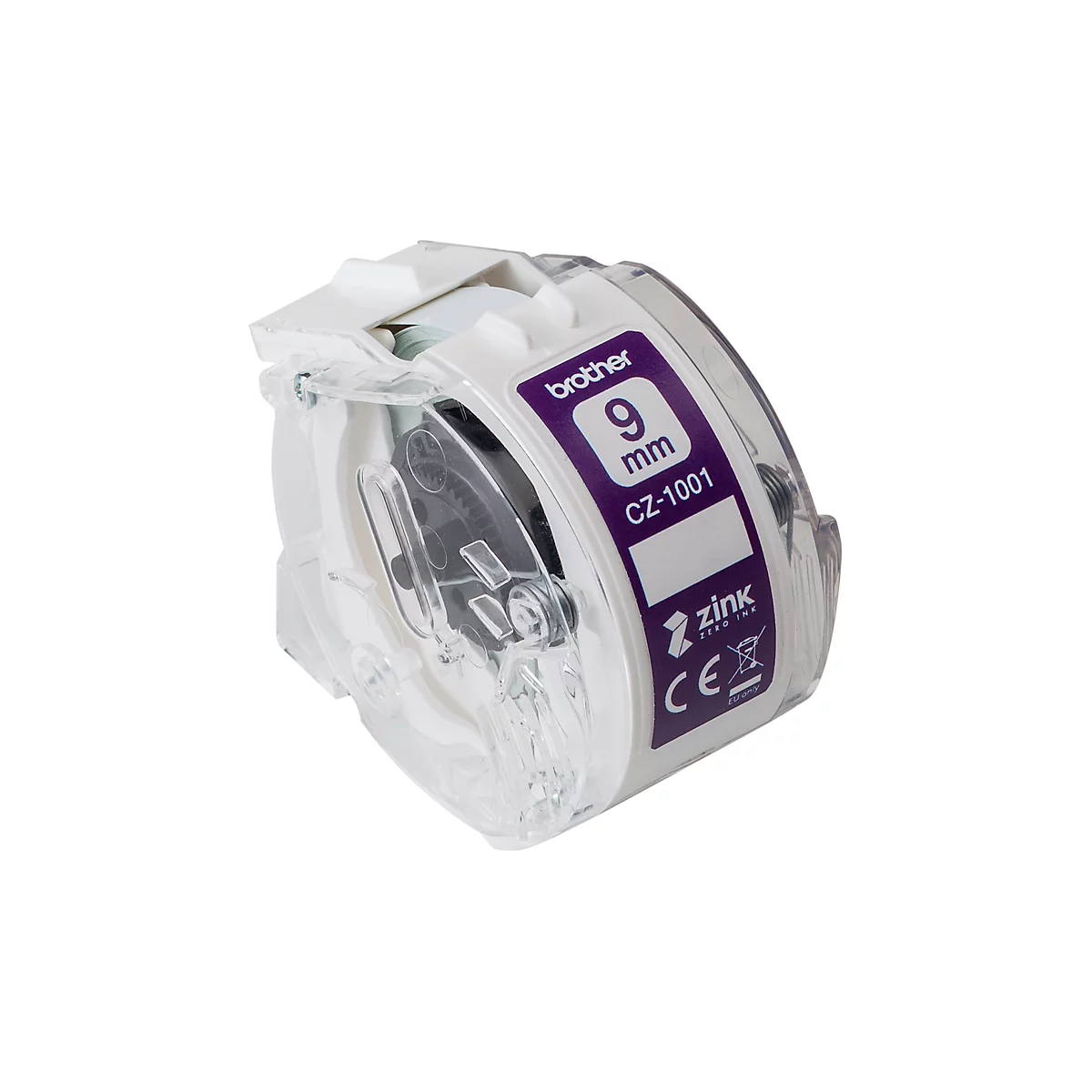 Kleur-etiketrollen voor Brother VC-500W, zelfklevend, L 5000 mm x B 9 mm