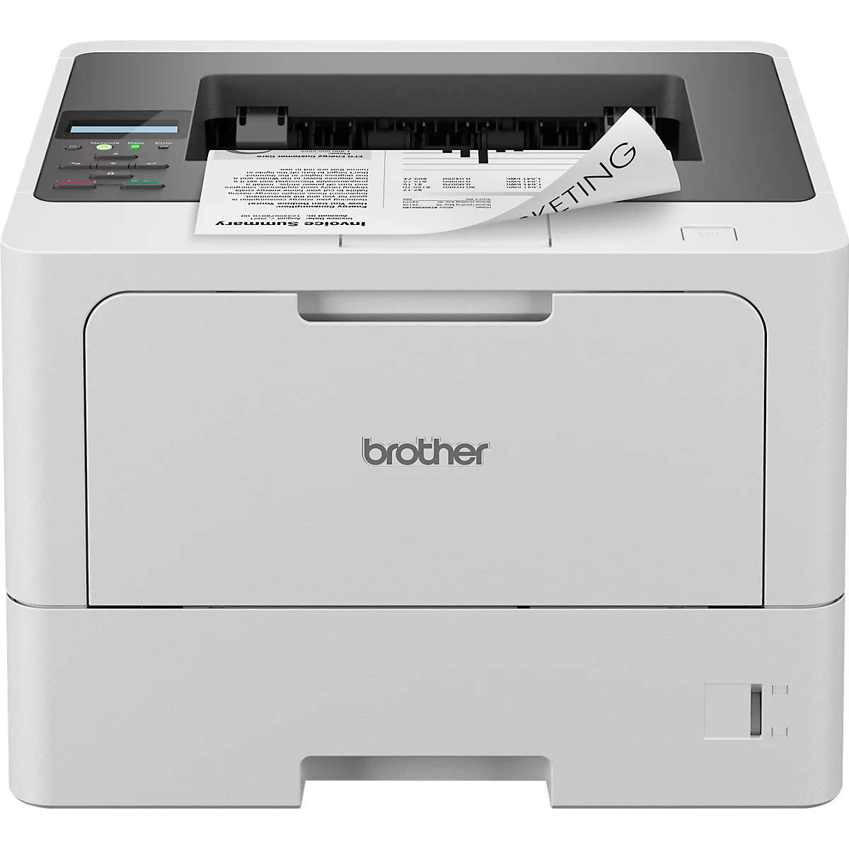 Kleurenlaserprinter Brother HL-L5210DN, LCD-scherm, dubbelzijdig printen, USB/LAN, tot A5, incl. toner