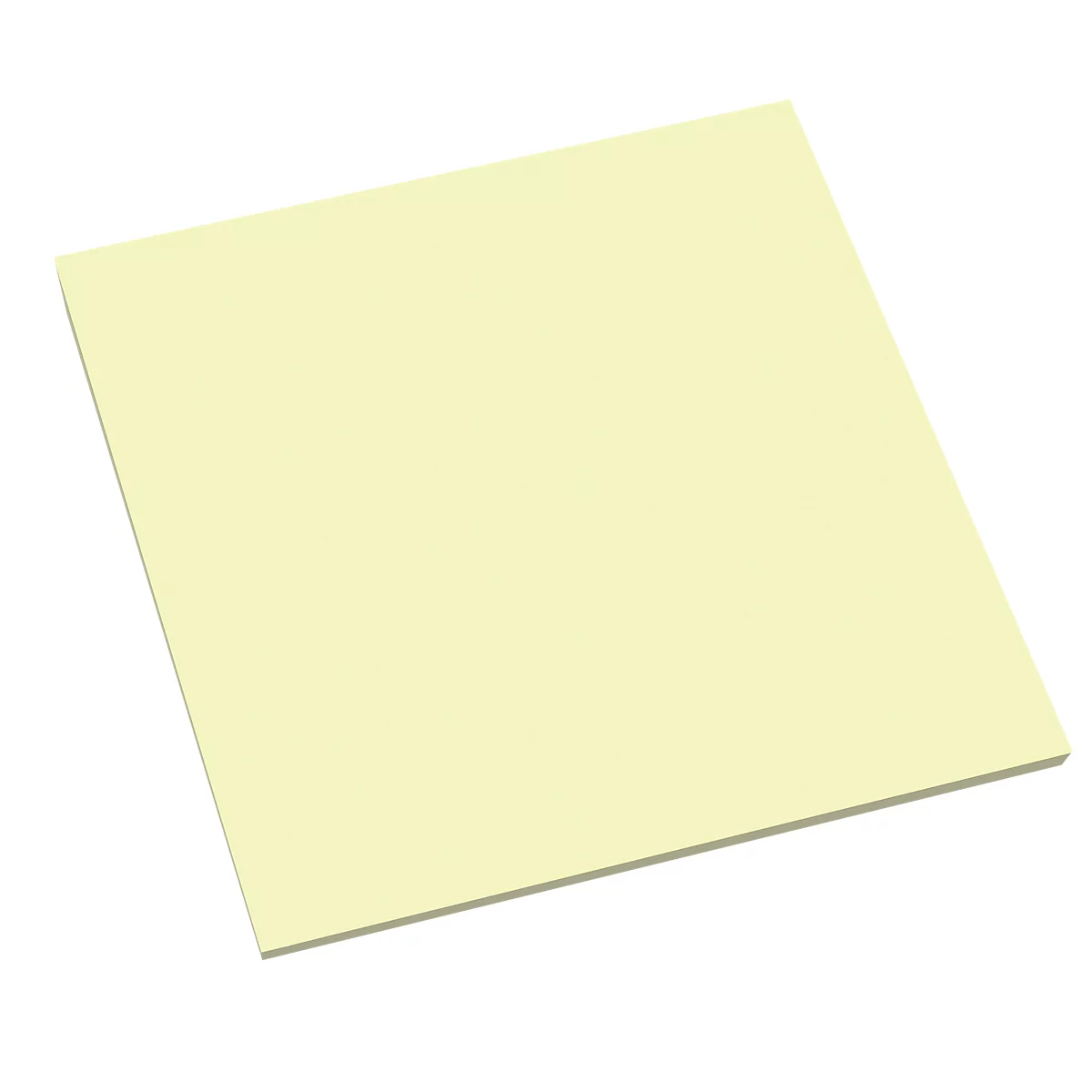 Klevende notities, extra groot, L 300 x B 300 mm, geel, 50 vellen, verwijderbaar zonder restjes, verwijderbaar.