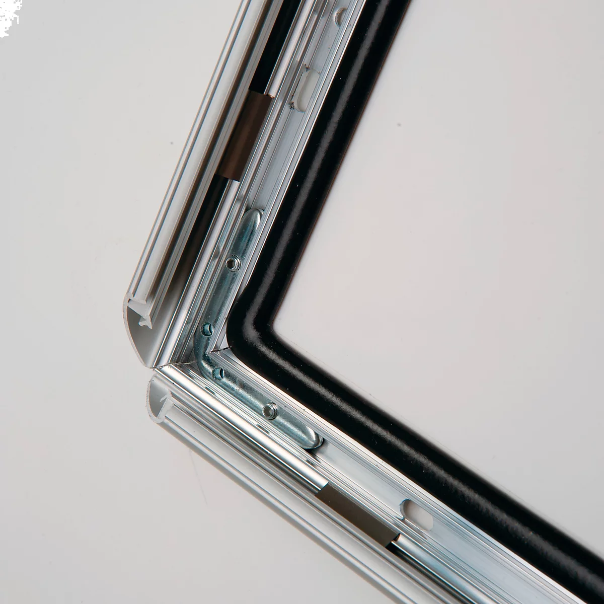 Kliklijst, zilver, aluminium/pet-beschermfolie, watervast, A0