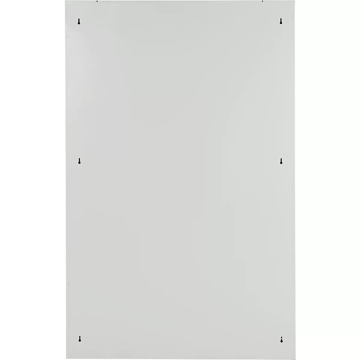kluis met 50 afsluitbare compartimenten - metaal - B 980 x D 200 x H 1530 mm - lichtgrijs RAL 7035 - met metalen afdekplaat. - ons merk Schäfer Shop Select