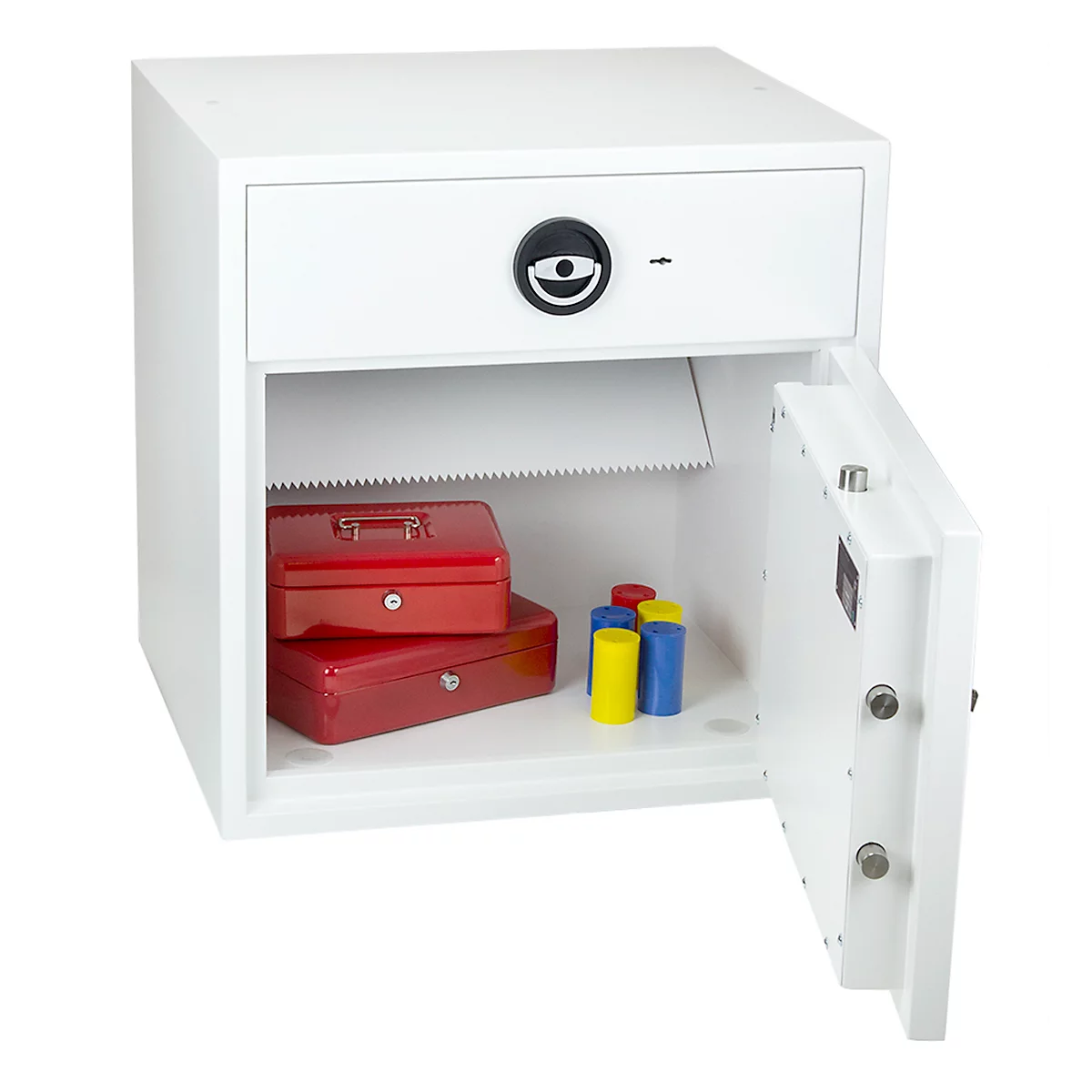 Kluis met inwerpgleuf Diamond Deposit HS1091ED, Elektr. veiligheidsslot