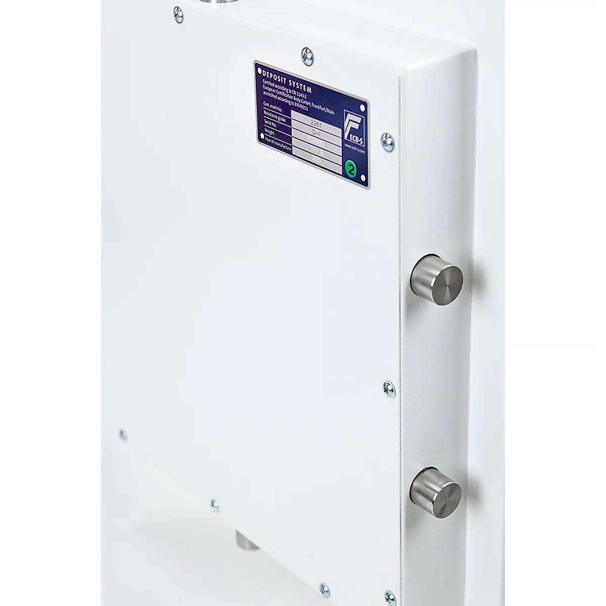 Kluis met inwerpgleuf Diamond Deposit HS1091ED, Elektr. veiligheidsslot