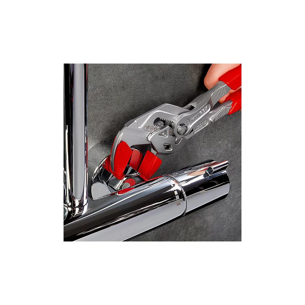 KNIPEX beschermbekkenset, voor 86 XX 300 modellen, kunststof, L 186 mm, 3 paar