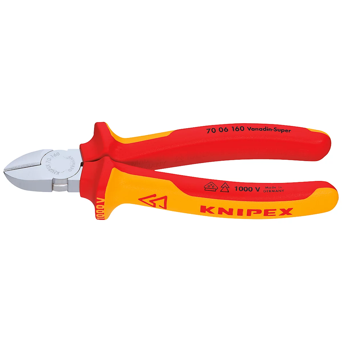 KNIPEX VDE-Seitenschneider 160 mm