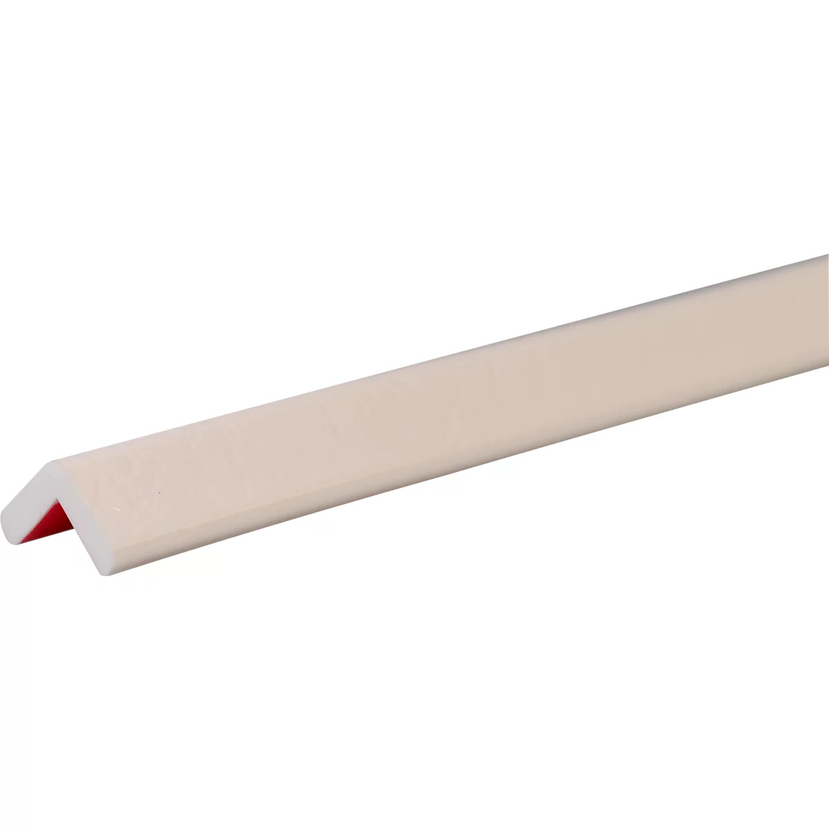 Knuffi® hoekbescherming type E Vorst, zelfklevend, schokabsorberend, -40 °C tot +100 °C, 1 m, PU schuim, wit