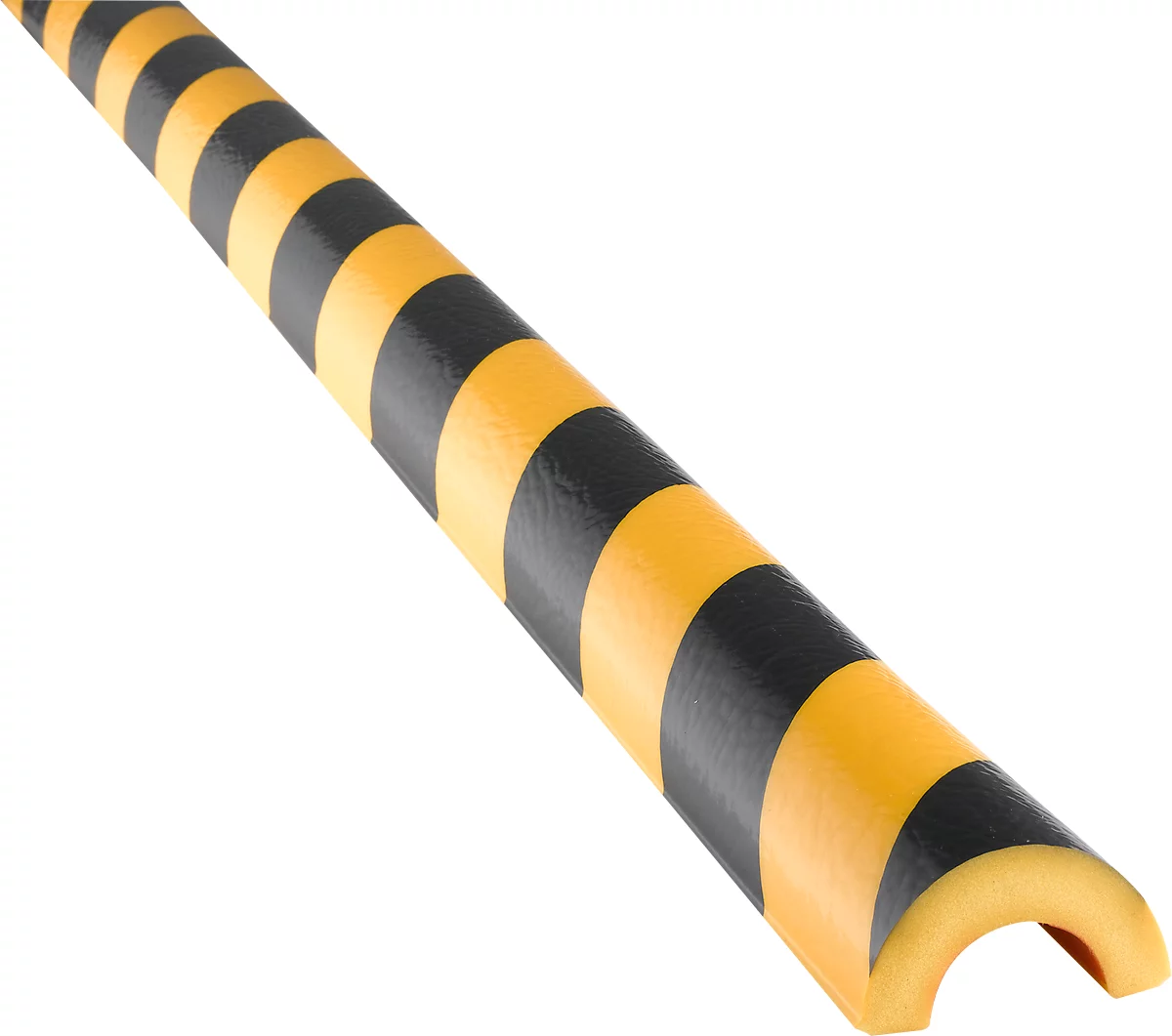 Knuffi® Warn- und Schutzprofil, Rohrschutz Typ R30, gelb-schwarz,  selbstklebend günstig kaufen