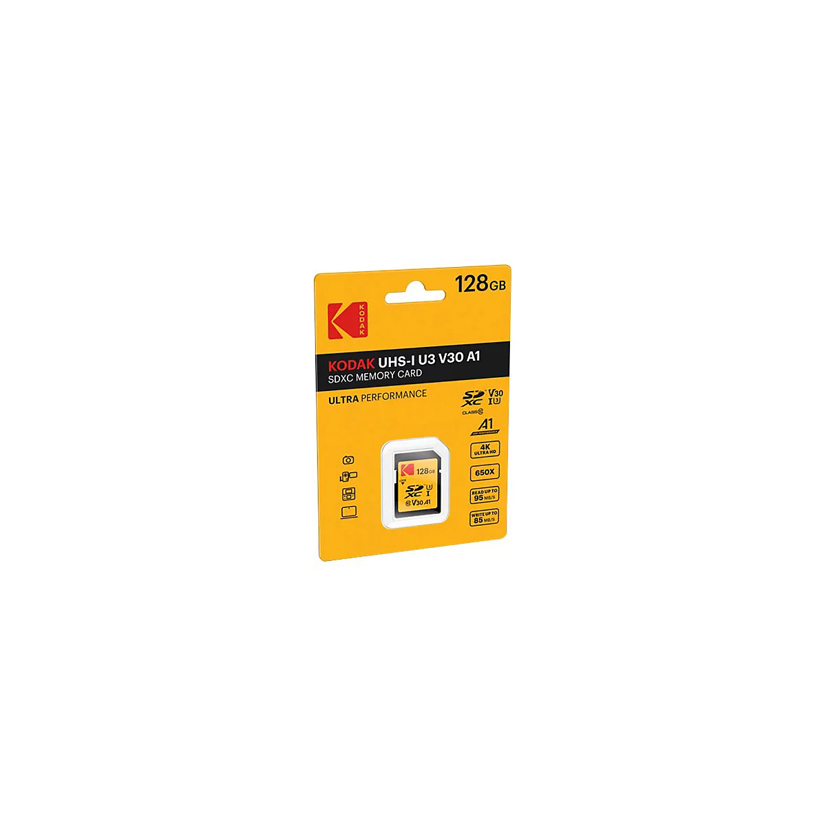 Kodak - Flash-Speicherkarte - 128 GB - UHS Class 3 / Class10 - 650x - SDXC UHS-I