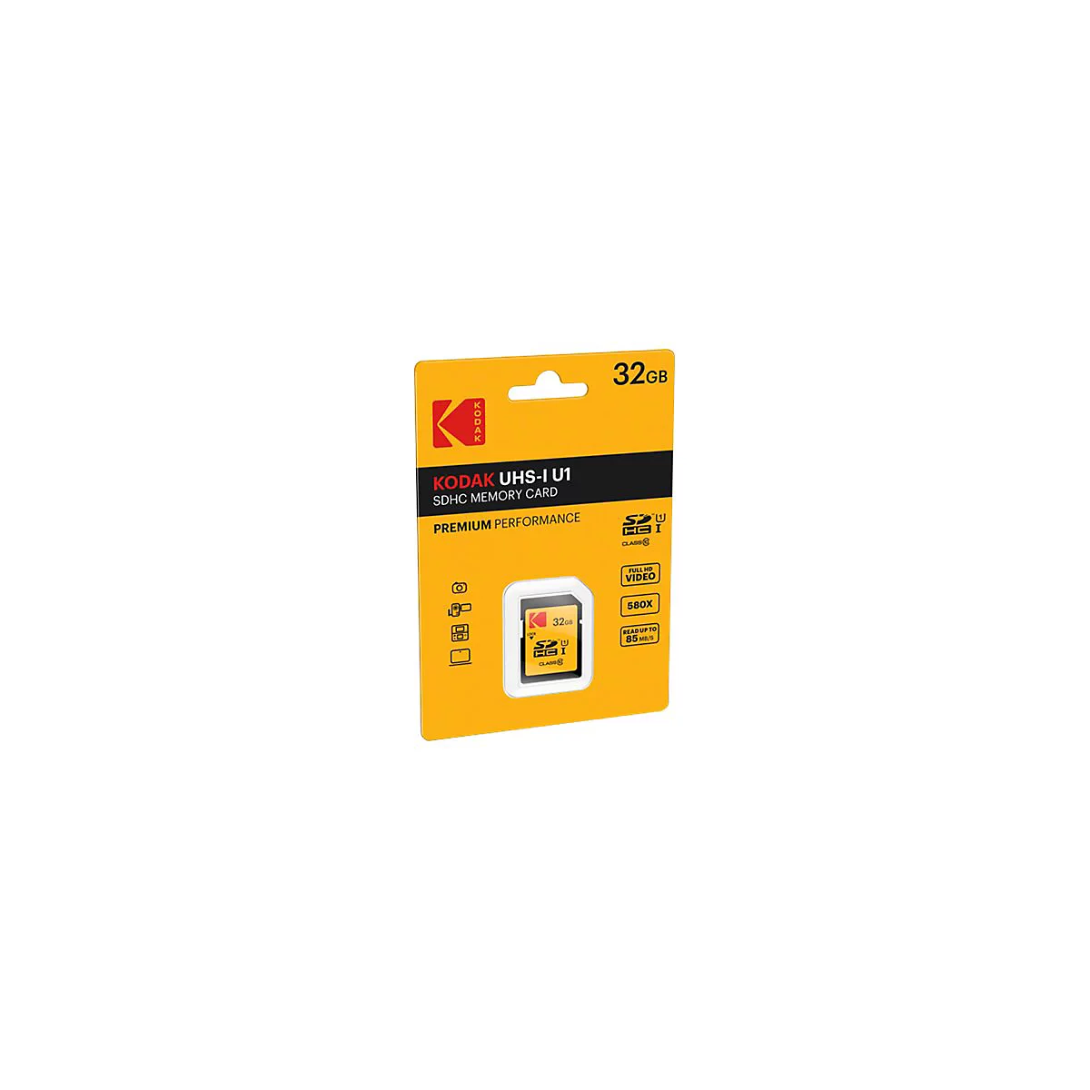 Kodak - Flash-Speicherkarte - 32 GB - UHS-I U1 / Class10 - 580x - SDHC UHS-I