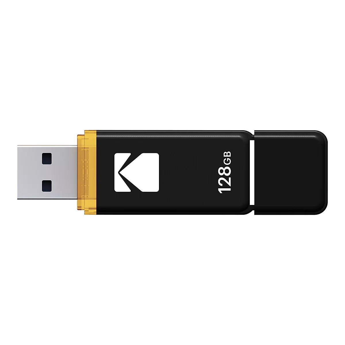 Kodak K103 - USB-Flash-Laufwerk - 128 GB - USB 3.0 - Schwarz, Gelb