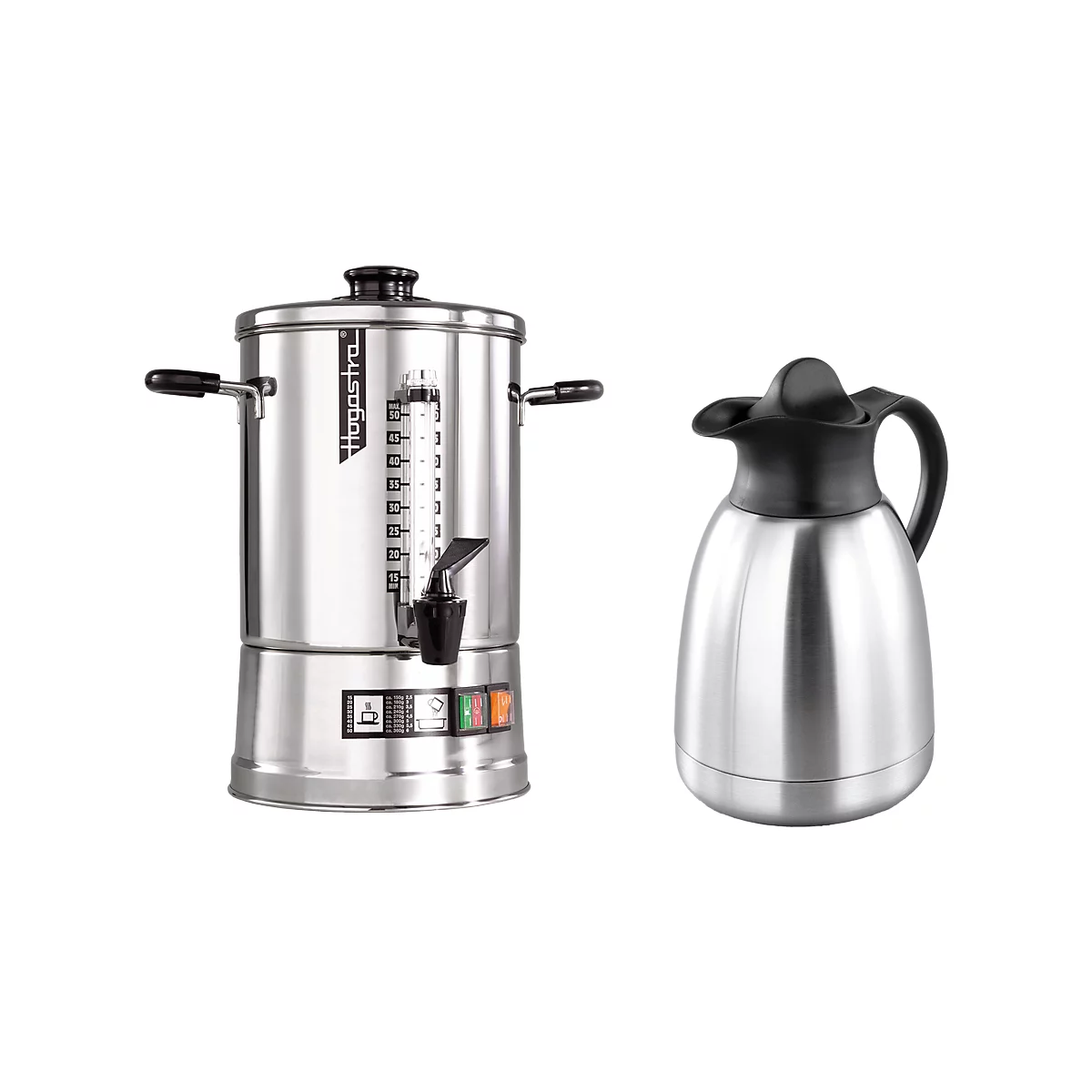 Koffiemachine Hogastra® CNS 50 + thermoskan, gratis