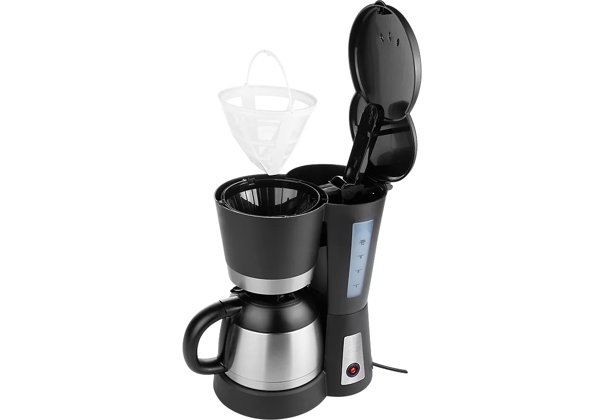 Voorrecht kleur prioriteit Koffiezetapparaat, met rvs-thermoskan, inhoud 1 l voordelig kopen | Schäfer  Shop