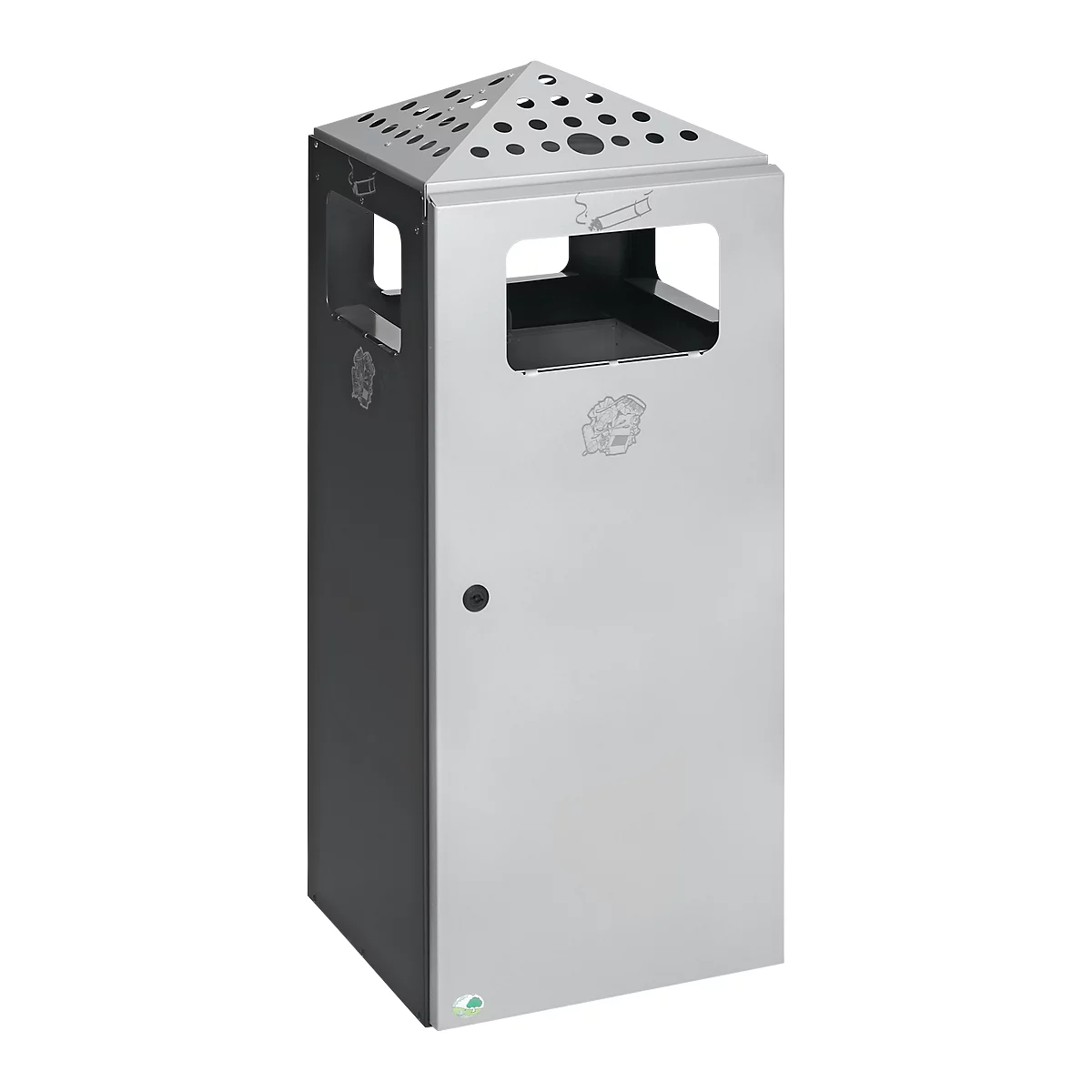 Kombi-Ascher H92 anthrazit RAL7021