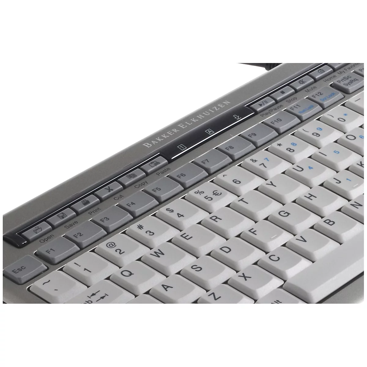 Kompakttastatur S-board 840 Design USB, QWERTZ, auch mobil nutzbar