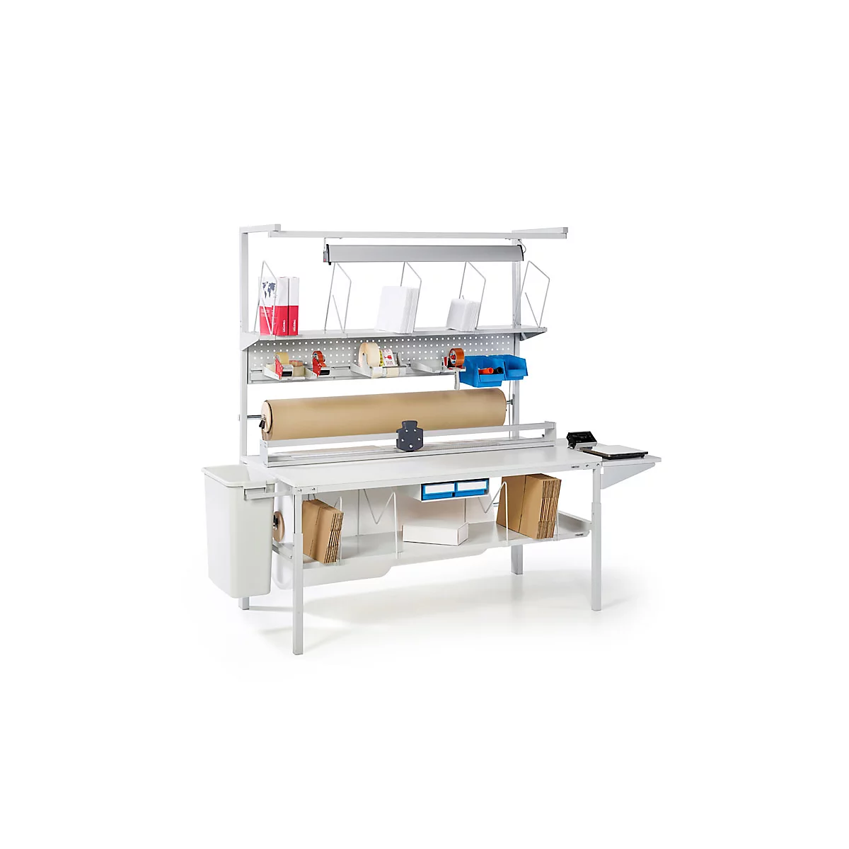 Komplettangebot Packtisch TPB, Breite 1800 mm, höhenverstellbar