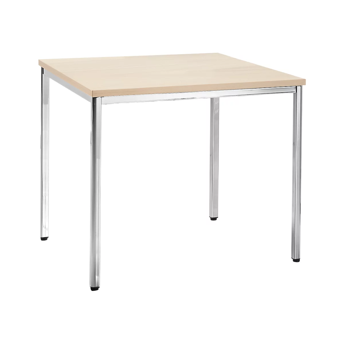 Konferenztisch, 800 x 800 mm, Ahorn-Dekor