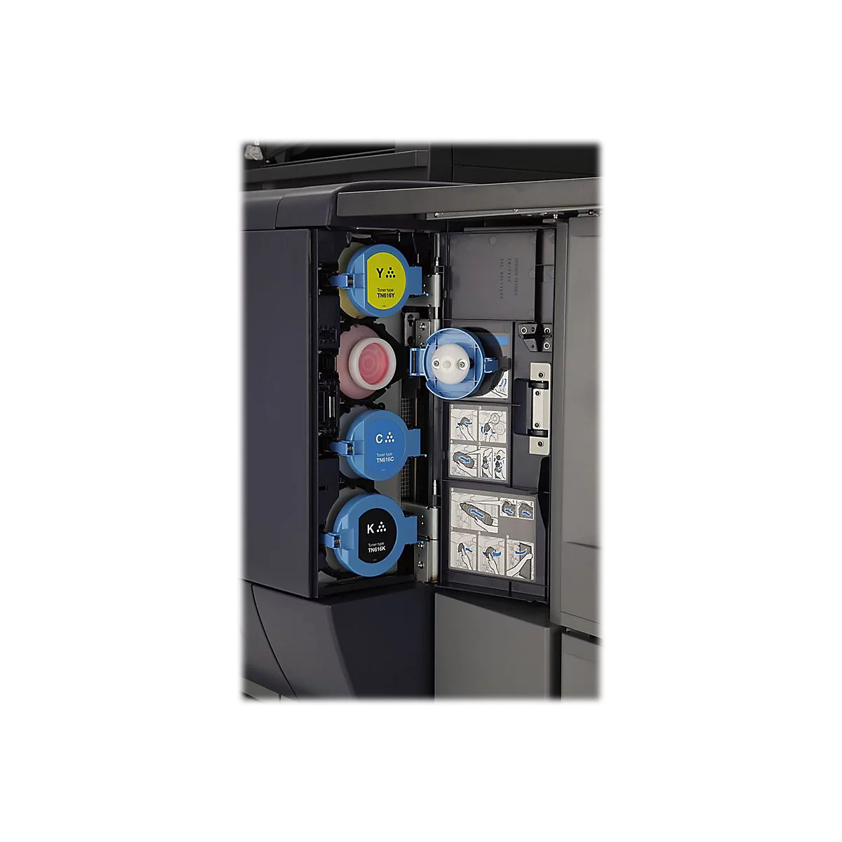 Konica Minolta TN616K - Schwarz - original - Tonerpatrone - für bizhub C6000