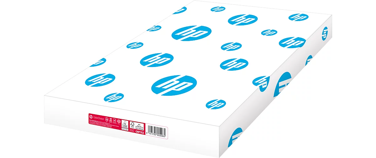 Kopierpapier Hewlett Packard ColorChoice, DIN A3, 120 g/m², hochweiß, 1 Paket = 250 Blatt