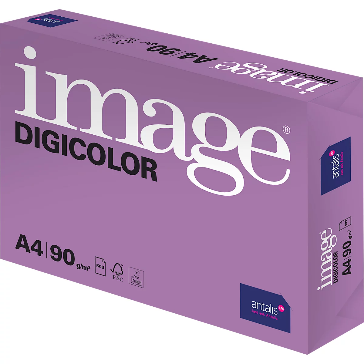 Kopierpapier Image Digicolor, DIN A4, 90 g/m², hochweiss, 500 Blatt