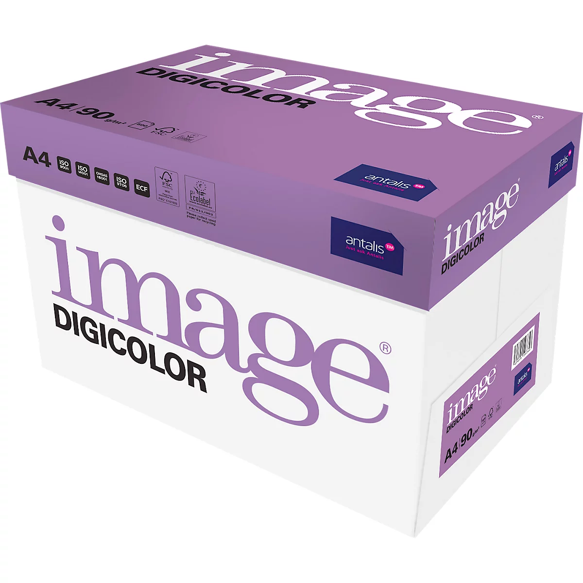 Kopierpapier Image Digicolor, DIN A4, 90 g/m², hochweiss, 500 Blatt