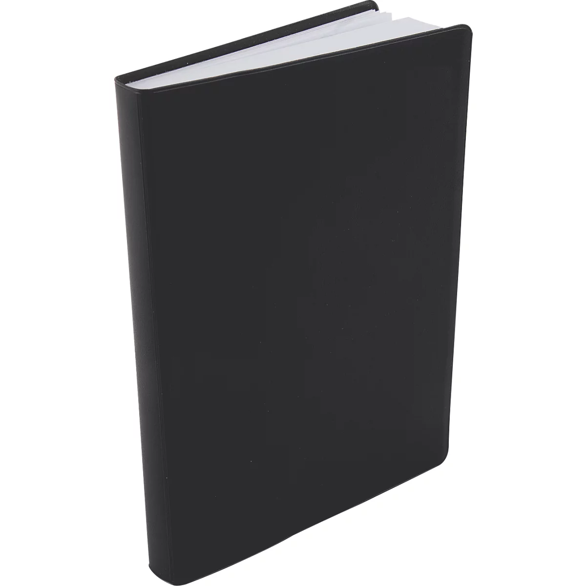 Korsch eeuwigdurende handwerkkalender, 384 pagina's, één pagina per dag, geblokt, B 105 x H 148 mm, zwart
