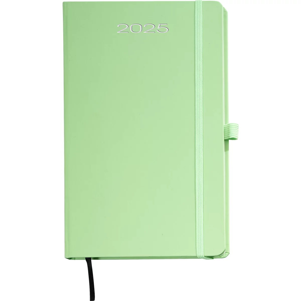 Korsch Taschentimer Colour 2025, 144 Seiten, 12 Monate, Papiereinband, grün