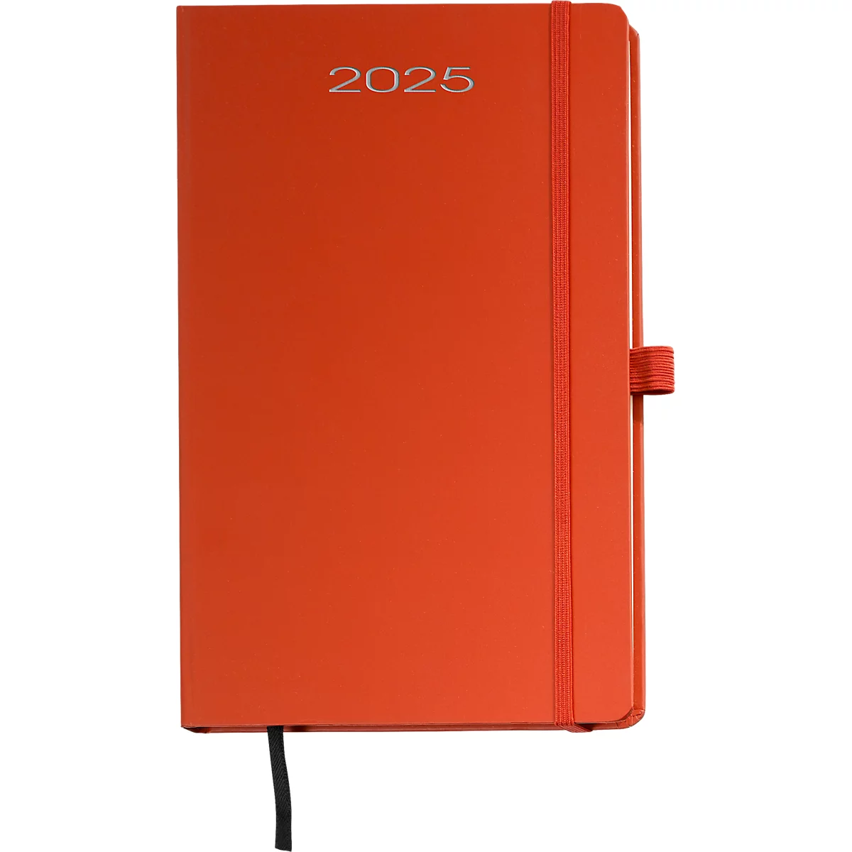 Korsch Taschentimer Colour 2025, 144 Seiten, 12 Monate, Papiereinband, rot