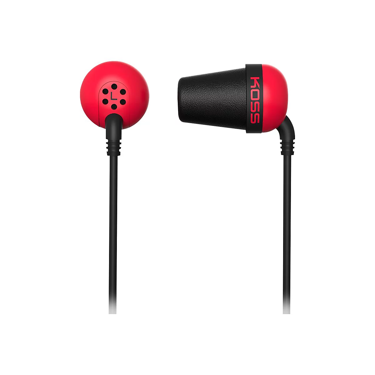 Koss PLUG - Ohrhörer - im Ohr - kabelgebunden - 3,5 mm Stecker - Geräuschisolierung