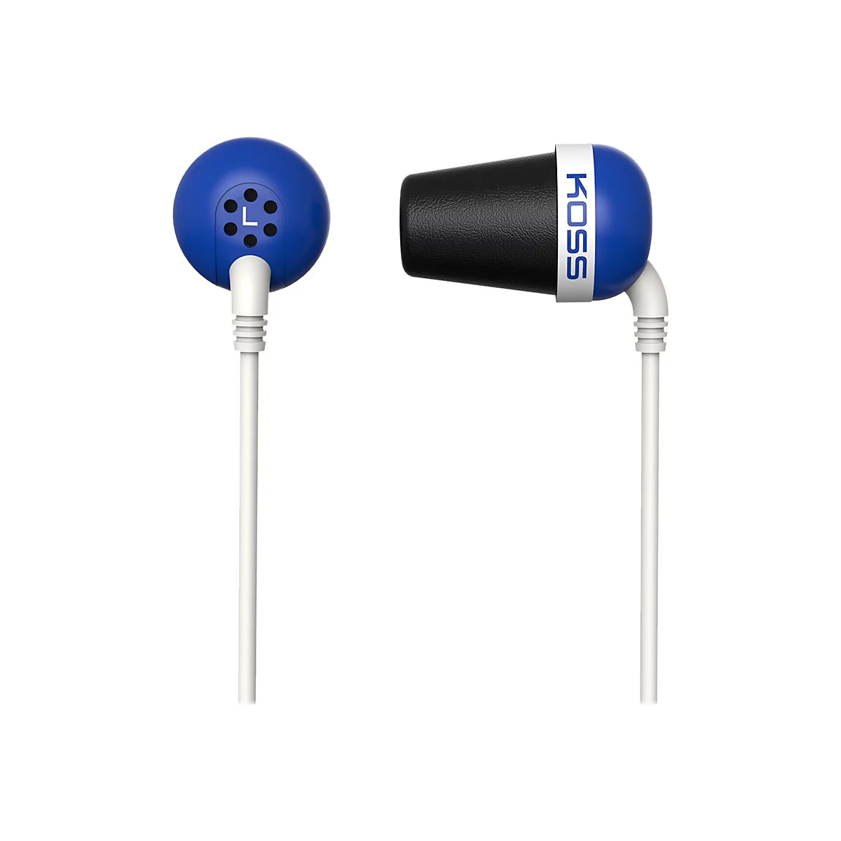 Koss PLUG - Ohrhörer - im Ohr - kabelgebunden - 3,5 mm Stecker - Geräuschisolierung