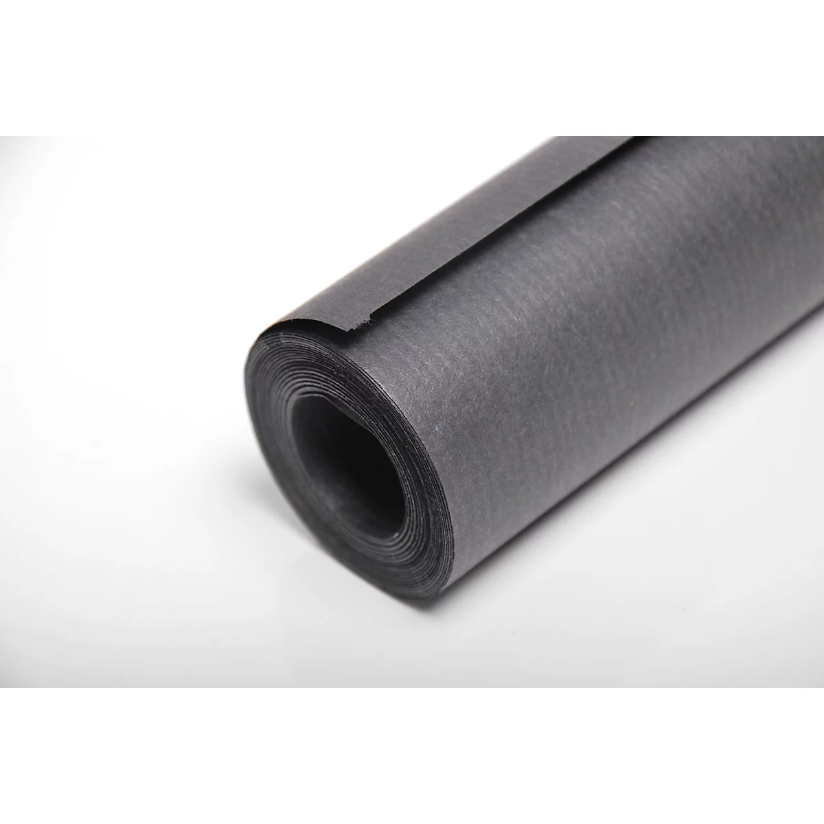 Kraftpapier Clairefontaine, zwart, geribd, PEFC-gecertificeerd, 1 rol met L 10 m x B 700 mm